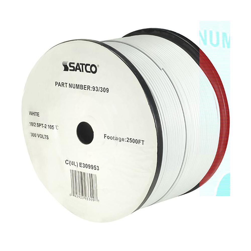 18/2 SPT-2 WHITE 2500 FT SPOOL<span class=' ItemWarning' style='display:block;'>Item is usually in stock, but we&#39;ll be in touch if there&#39;s a problem<br /></span>