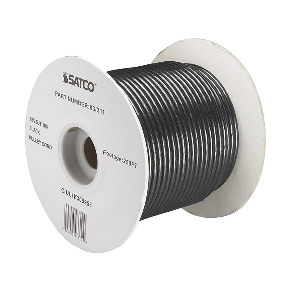 18/2 SJT BLACK 250 FT SPOOL<span class=' ItemWarning' style='display:block;'>Item is usually in stock, but we&#39;ll be in touch if there&#39;s a problem<br /></span>