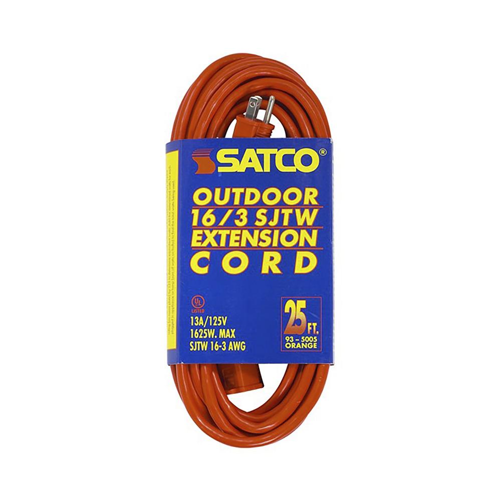 25 FT 16-3 SJTW ORANGE CORD<span class=' ItemWarning' style='display:block;'>Item is usually in stock, but we&#39;ll be in touch if there&#39;s a problem<br /></span>