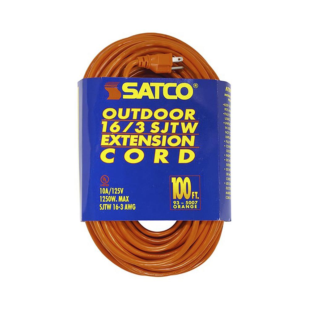 100 FT 16-3 SJTW ORANGE CORD<span class=' ItemWarning' style='display:block;'>Item is usually in stock, but we&#39;ll be in touch if there&#39;s a problem<br /></span>