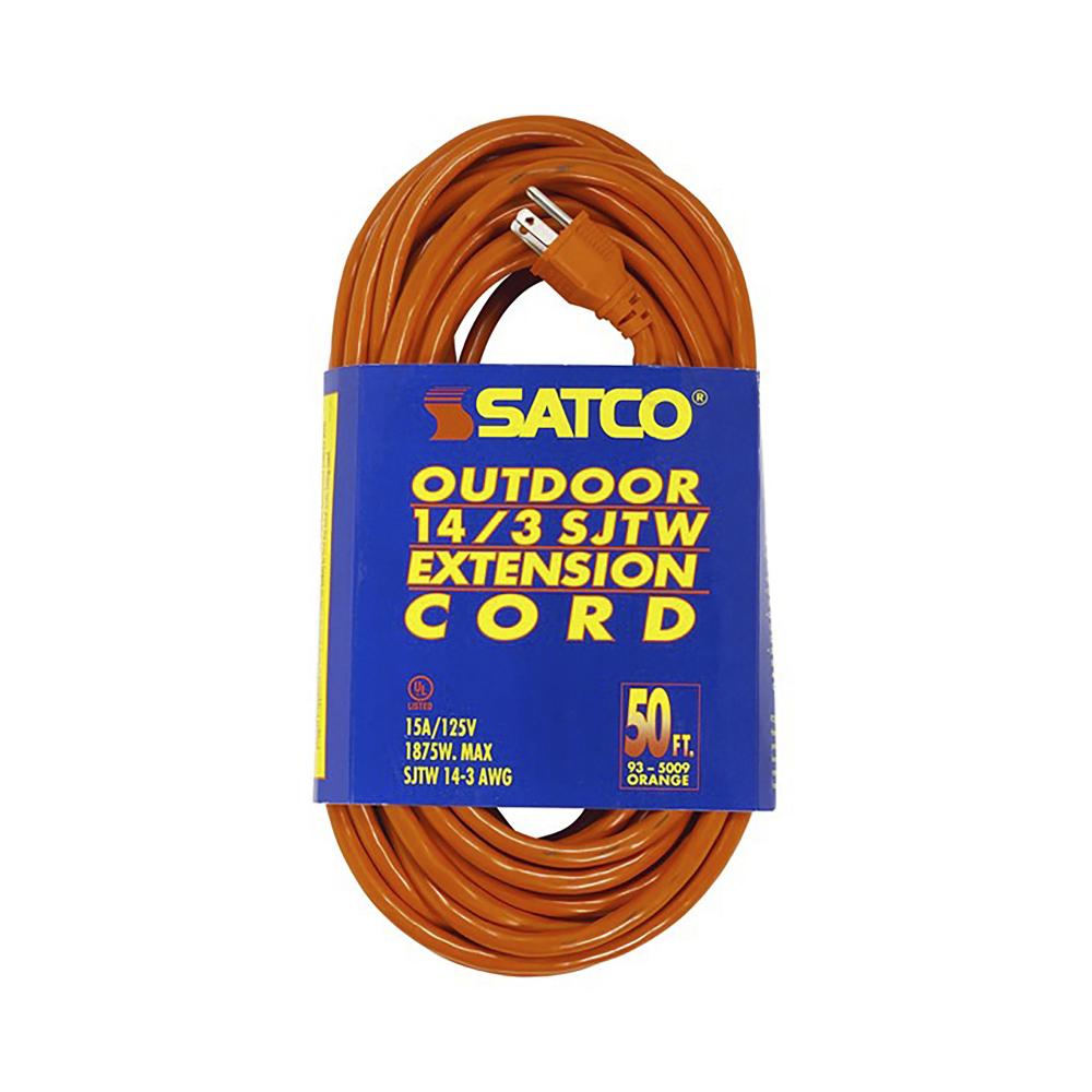 50 FT 14-3 SJTW ORANGE CORDS<span class=' ItemWarning' style='display:block;'>Item is usually in stock, but we&#39;ll be in touch if there&#39;s a problem<br /></span>