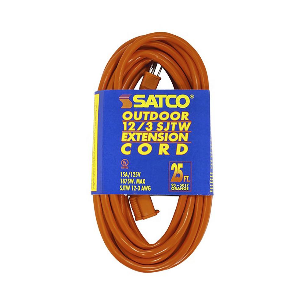 25 FT 12/3 SJTW ORANGE CORD<span class=' ItemWarning' style='display:block;'>Item is usually in stock, but we&#39;ll be in touch if there&#39;s a problem<br /></span>