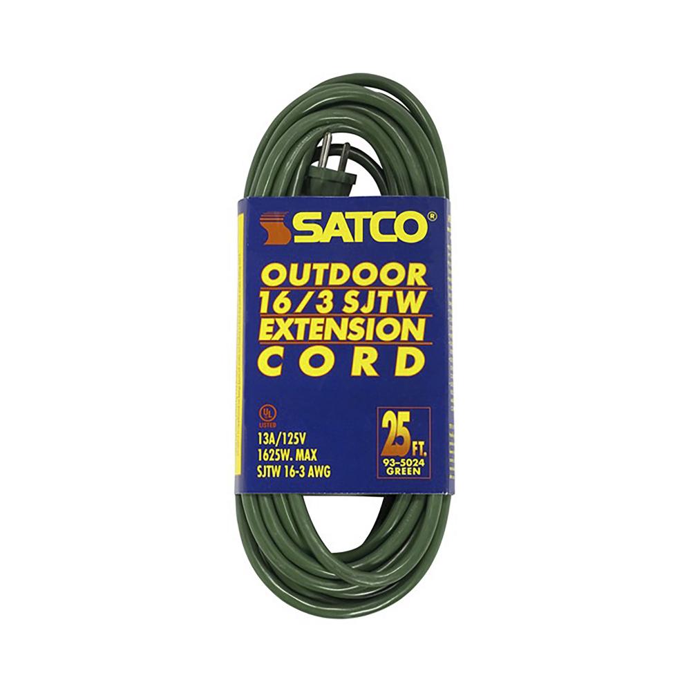 25FT 16/3 SJTW GREEN EXTENSION<span class=' ItemWarning' style='display:block;'>Item is usually in stock, but we&#39;ll be in touch if there&#39;s a problem<br /></span>