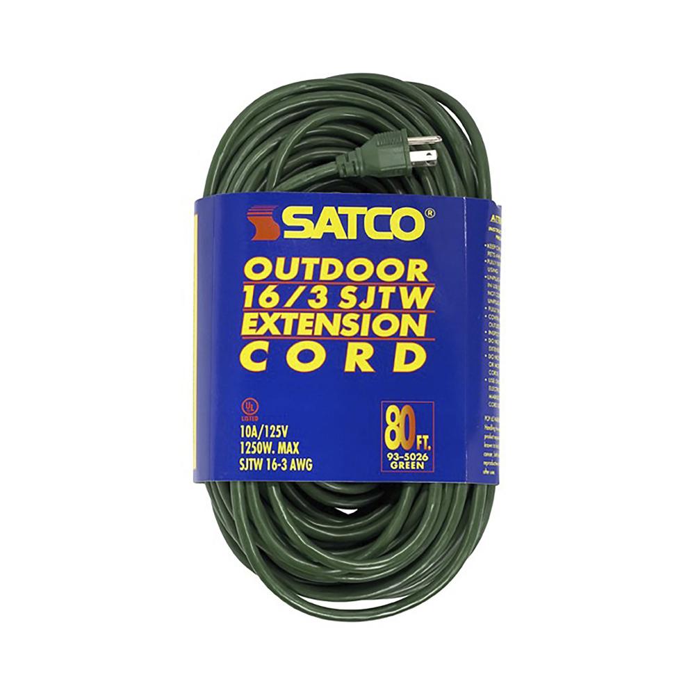 80 FT 16-3 SJTW GREEN CORD<span class=' ItemWarning' style='display:block;'>Item is usually in stock, but we&#39;ll be in touch if there&#39;s a problem<br /></span>