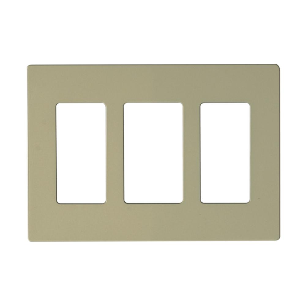 CLARO 3 GANG WALLPLATE IV<span class=' ItemWarning' style='display:block;'>Item is usually in stock, but we&#39;ll be in touch if there&#39;s a problem<br /></span>