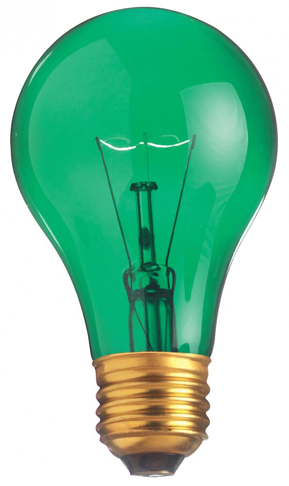 25W A19 TRANS. GREEN 130V<span class=' ItemWarning' style='display:block;'>Item is usually in stock, but we&#39;ll be in touch if there&#39;s a problem<br /></span>