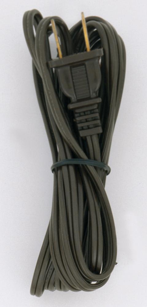 8&#39; BROWN CORD W/PLUG<span class=' ItemWarning' style='display:block;'>Item is usually in stock, but we&#39;ll be in touch if there&#39;s a problem<br /></span>