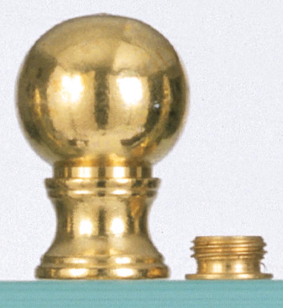 BRASS BALL KNOB<span class=' ItemWarning' style='display:block;'>Item is usually in stock, but we&#39;ll be in touch if there&#39;s a problem<br /></span>