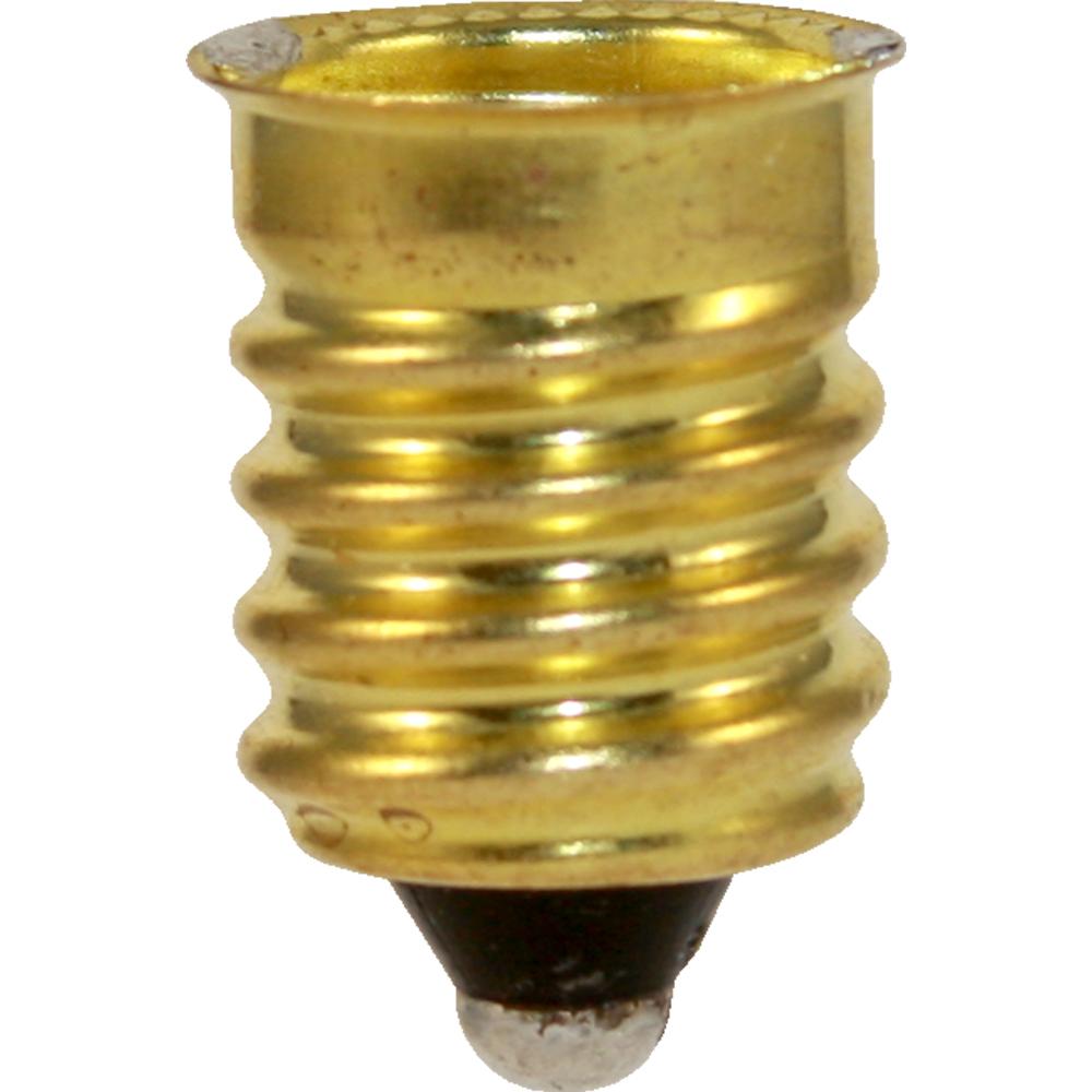 FRENCH TO CANDELABRA REDUCER<span class=' ItemWarning' style='display:block;'>Item is usually in stock, but we&#39;ll be in touch if there&#39;s a problem<br /></span>