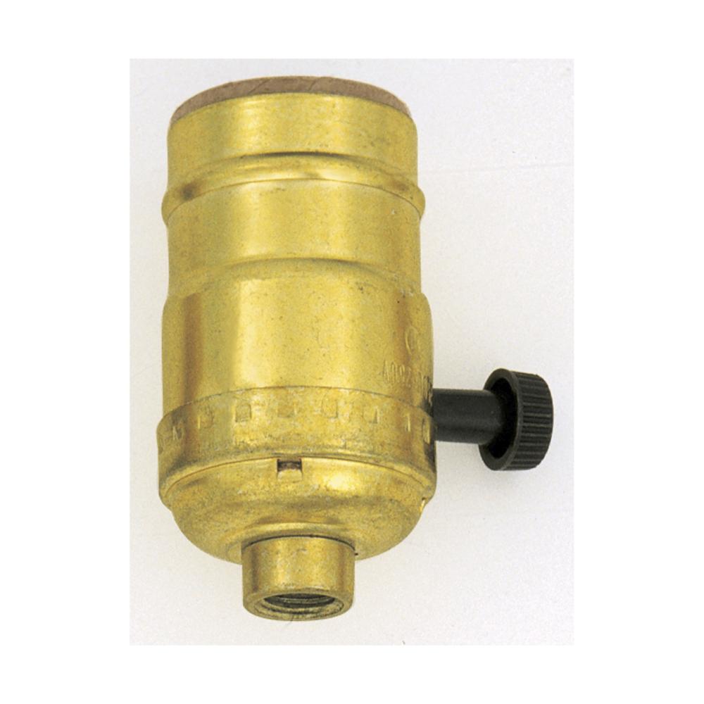 STD GILT 3/WAY SOCK TURN KNOB<span class=' ItemWarning' style='display:block;'>Item is usually in stock, but we&#39;ll be in touch if there&#39;s a problem<br /></span>