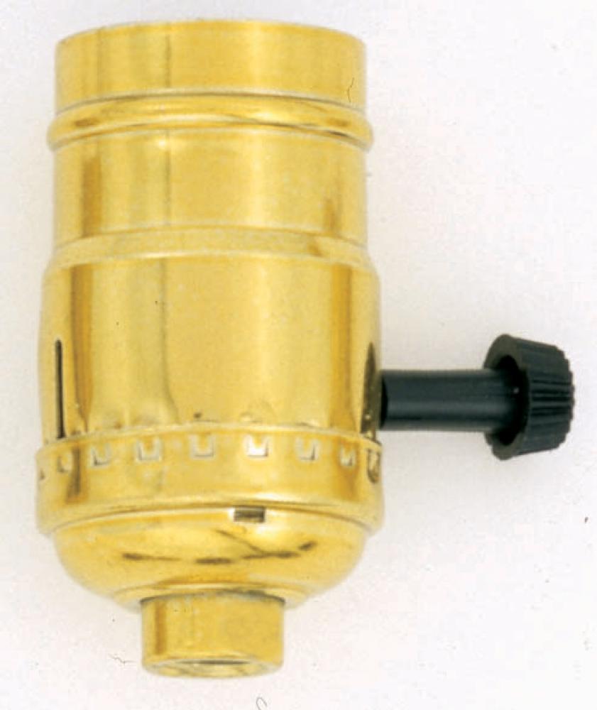 GILT 3 WIRE TURN KNOB SOCKET<span class=' ItemWarning' style='display:block;'>Item is usually in stock, but we&#39;ll be in touch if there&#39;s a problem<br /></span>