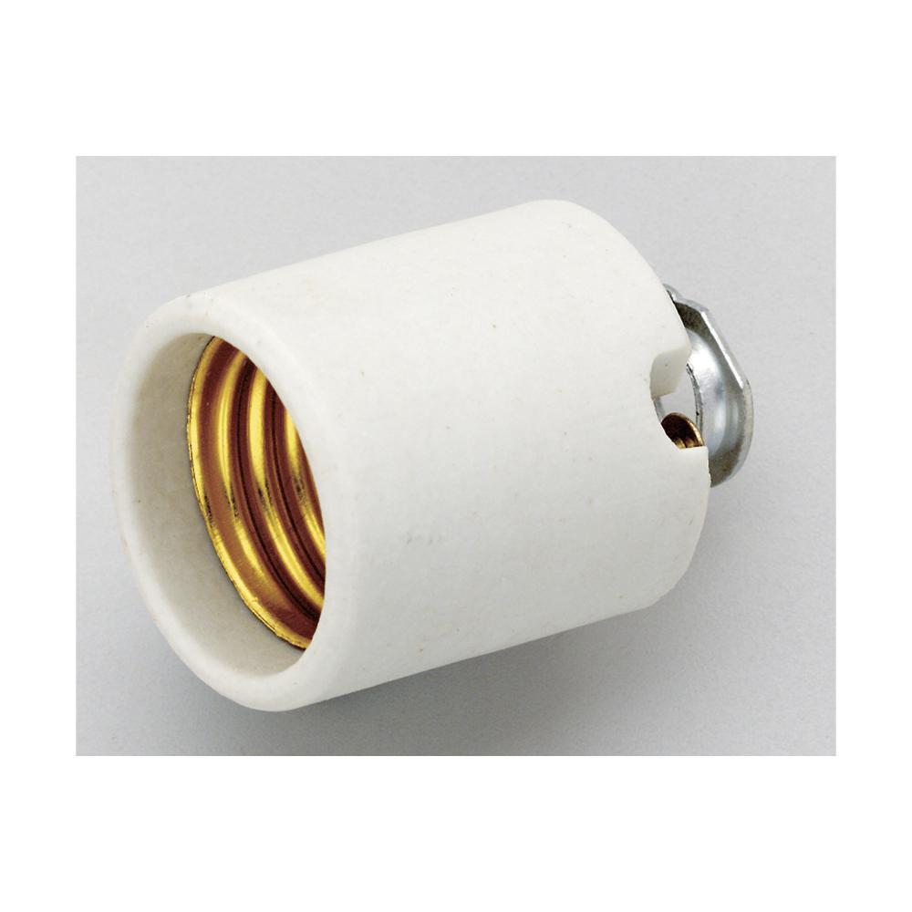 KEYLESS PORCELAIN SOCKET MED.<span class=' ItemWarning' style='display:block;'>Item is usually in stock, but we&#39;ll be in touch if there&#39;s a problem<br /></span>