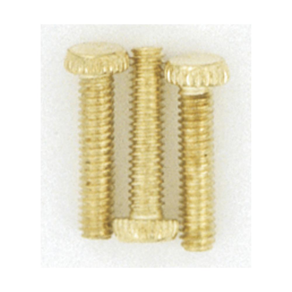 3 8/32 X 3/4 BR PLTD SCREWS<span class=' ItemWarning' style='display:block;'>Item is usually in stock, but we&#39;ll be in touch if there&#39;s a problem<br /></span>