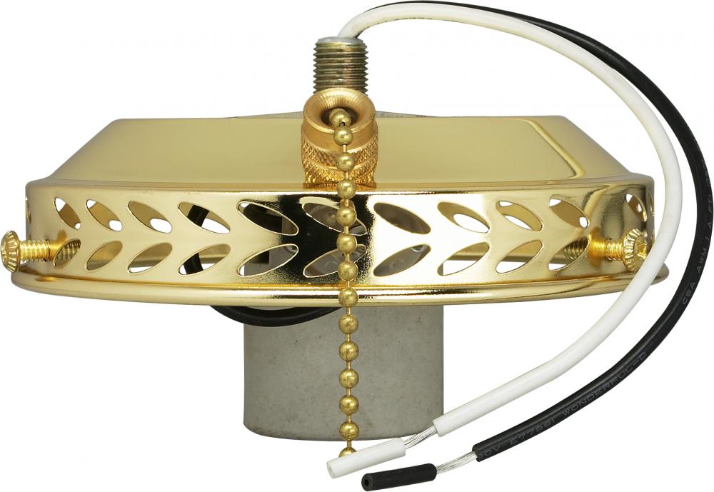 BRASS FIN WIRED FAN KIT CANDEL<span class=' ItemWarning' style='display:block;'>Item is usually in stock, but we&#39;ll be in touch if there&#39;s a problem<br /></span>