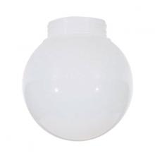 Satco 50/727 - WHT LEXAN 3-11/64 THRD 6" BALL