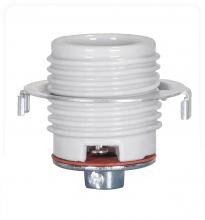 Satco 80/1075 - MED. BS. THREADED POR. GLAZED