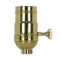 Satco 80/1462 - PL 250W SOLID BRASS HI-LOW SKT