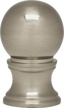 Satco 80/1880 - 3/4" SATIN NICKEL BALL FINIAL