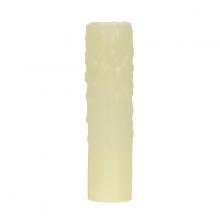 Satco 80/1973 - 4" IVORY BEES WAX CANDLE COVER