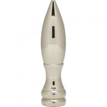 Satco 80/2102 - 2" BULLET NICKEL FINIAL