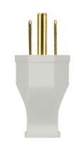 Satco 80/2413 - WHITE THERMOPLASTIC HD PLUG