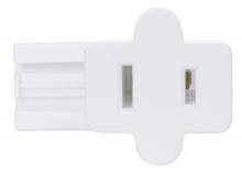 Satco 80/2515 - WHITE FEMALE SPT-1 PLUG