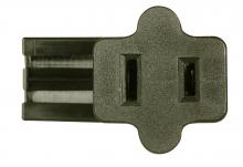 Satco 80/2519 - BROWN FEMALE SPT-2 PLUG