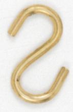 Satco 90/010 - LGE "S" HOOK BR PLATED