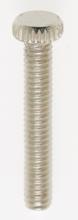 Satco 90/032 - 1"KNURLED 8/32 NICKEL PLTD SC