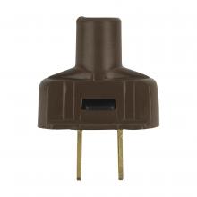 Satco 90/1114 - VINYL PLUG-BROWN