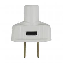 Satco 90/1115 - VINYL PLUG-WHITE