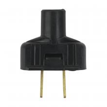 Satco 90/1116 - VINYL PLUG-BLACK