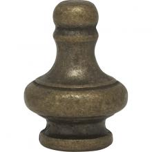 Satco 90/1161 - 1/8IP DIE CAST PYRAMID KNOB AN