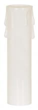 Satco 90/1248 - 3" MED WHITE DRIP CANDLE COVER