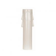 Satco 90/1257 - 2 1/2" CAND IVORY DRIP COVER