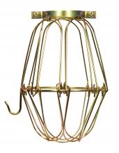 Satco 90/1310 - BRASS LIGHT BULB CAGE