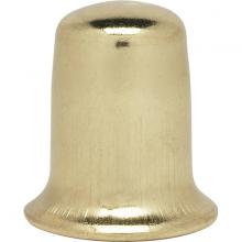 Satco 90/136 - 1"STEEL FINIAL BRASS FIN