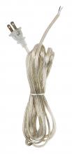 Satco 90/1417 - 12 FT.CLR SILVER CORD SET SPT-