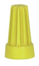 Satco 90/1440 - LARGE YELLOW WIRENUT W/ SPRING