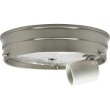 Satco 90/1448 - 6" BRUSHED NICKEL PAN