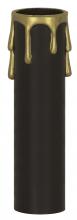 Satco 90/1513 - 2" ED. CANDEL COVER BLK/GOLD D