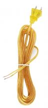 Satco 90/1531 - 15' CLEAR GOLD CORD SET SPT-1