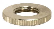 Satco 90/1577 - ROUND KNURLED LOCKNUT NP 1/8 I