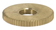 Satco 90/1601 - 1/8 X 1" BRASS RND KN LOCKNUT