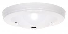 Satco 90/1900 - WHITE MOD CANOPY 1/8 CH 2 BAR