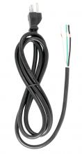 Satco 90/2208 - 6 FT. BLACK CORD SET 18/3 SJT