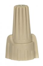 Satco 90/2238 - P12 TAN WING NUT W/SPRING