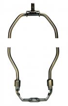 Satco 90/2267 - 9" ANT BRASS HD HARP