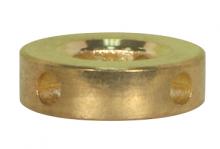 Satco 90/2457 - 4 HOLE BRASS FINISH SHADE RING