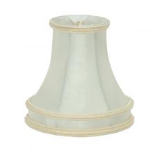 Satco 90/2526 - CREAM LEATHER LOOK CLIP ON